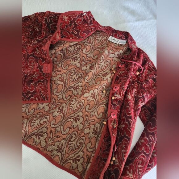 Flashback Jacket western Tapestry Red Patterned - Picture 7 of 15